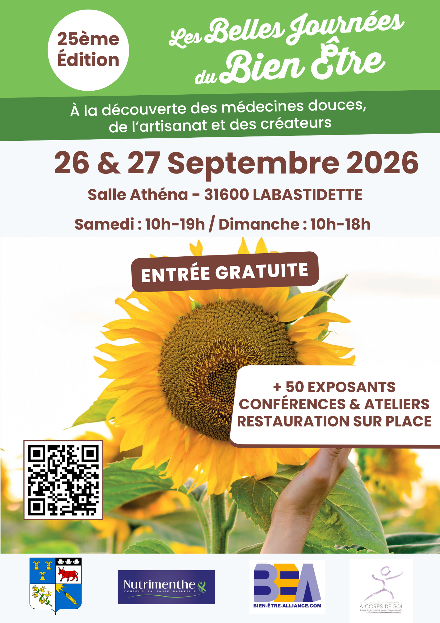 25 ème édition salon Les Belles Journées du Bien-Être à Labastidette